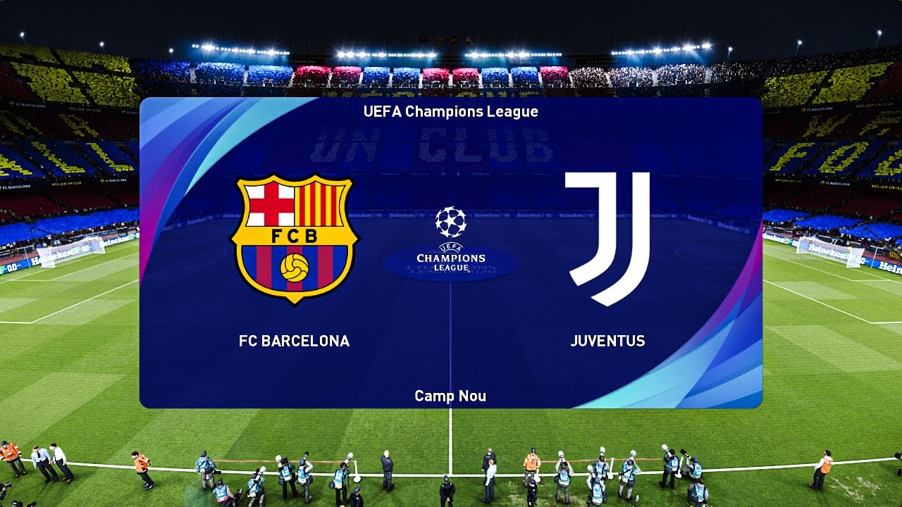 UEFA Champions League Matchday 6 Barcelona Vs Juventus Free Match